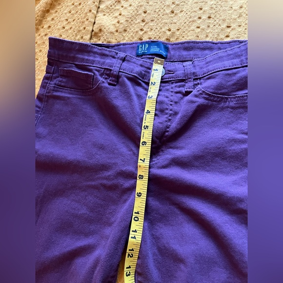 Gap Denim Plum High Rise Universal Leggings sz 29L - Picture 3 of 7